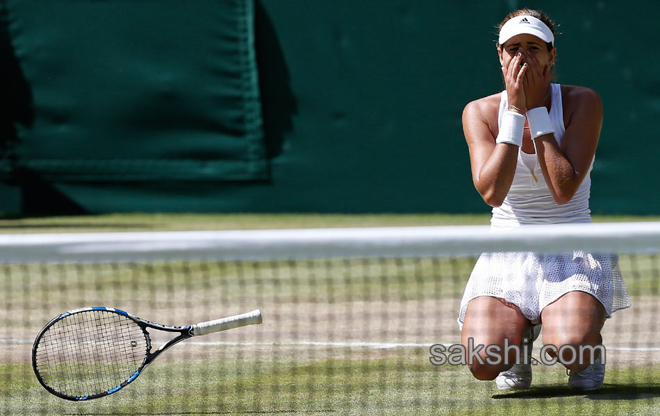Garbine Muguruza Vs Serena Williams to wimbledon final 7