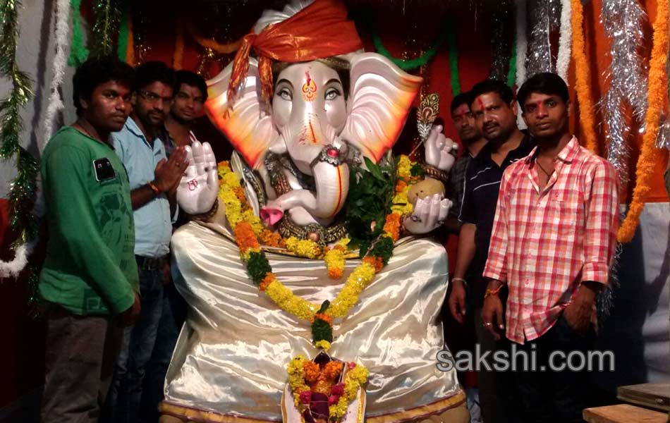 Ganesh Chaturthi celebrations in ranga reddy district3