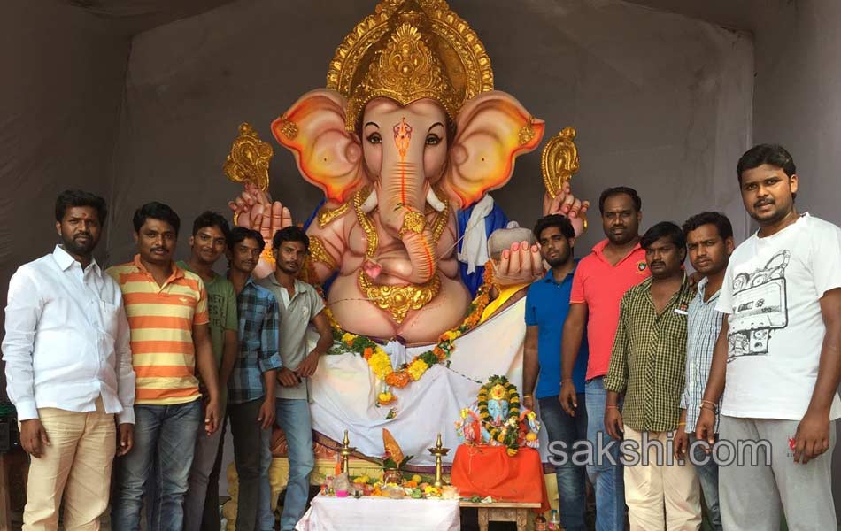 Ganesh Chaturthi celebrations in ranga reddy district4