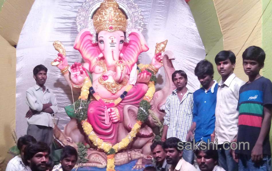 Ganesh Chaturthi celebrations in ranga reddy district7