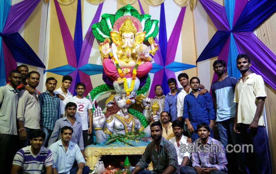 Ganesh Chaturthi celebrations in ranga reddy district14