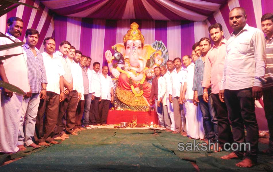 Ganesh Chaturthi celebrations in ranga reddy district15