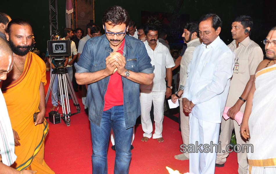 GautamiPutraSatakarni movie opeing in kcr - Sakshi7