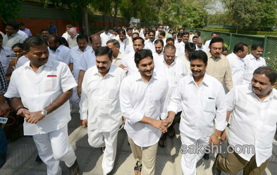 ysrcp leaders reaches delhi - Sakshi13