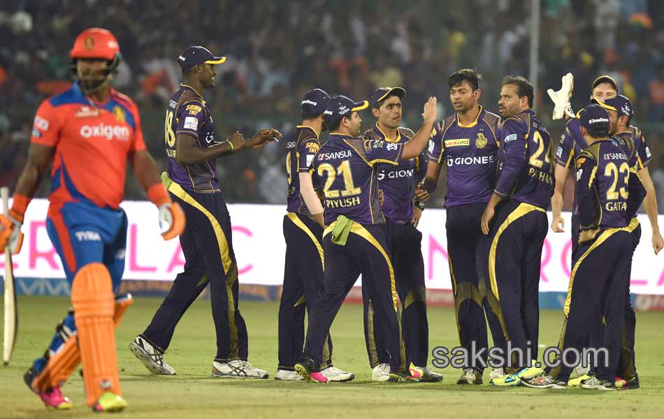 Gujarat Lions win on Kolkata Knight Riders - Sakshi4
