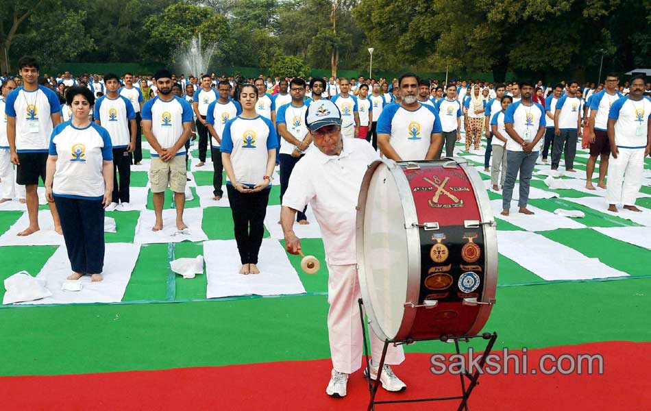 International Yoga Day 2016 - Sakshi11