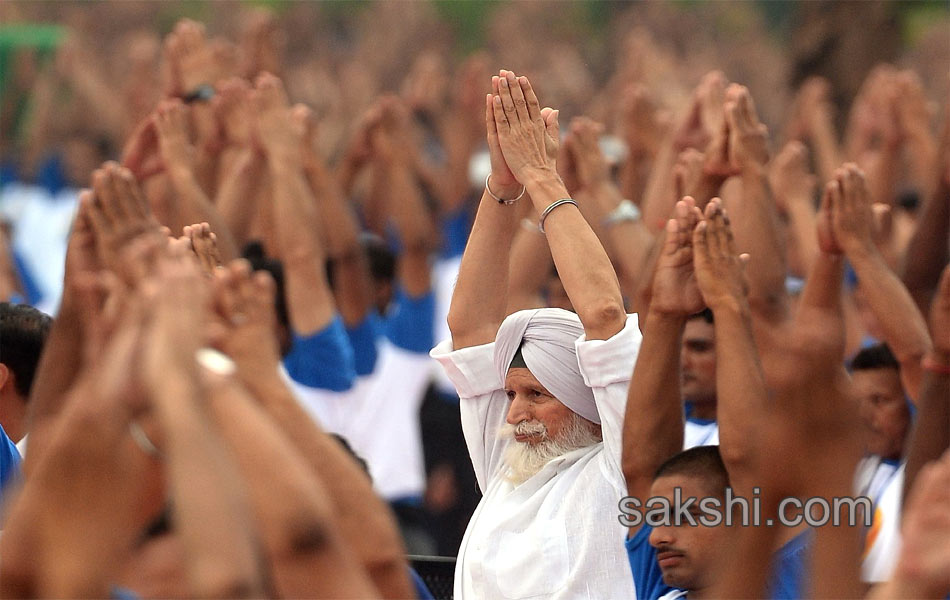 International Yoga Day 2016 - Sakshi13