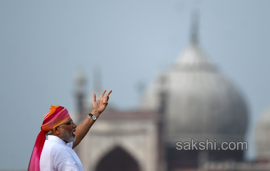 Independence Day in Red Fort - Sakshi8