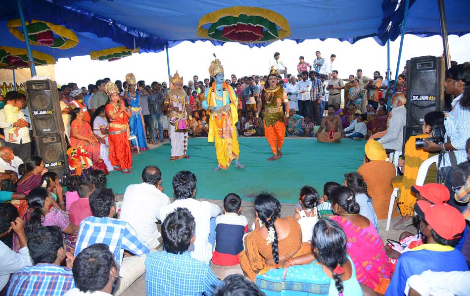 Holly skits perfomances at puskara nagar stages - Sakshi6