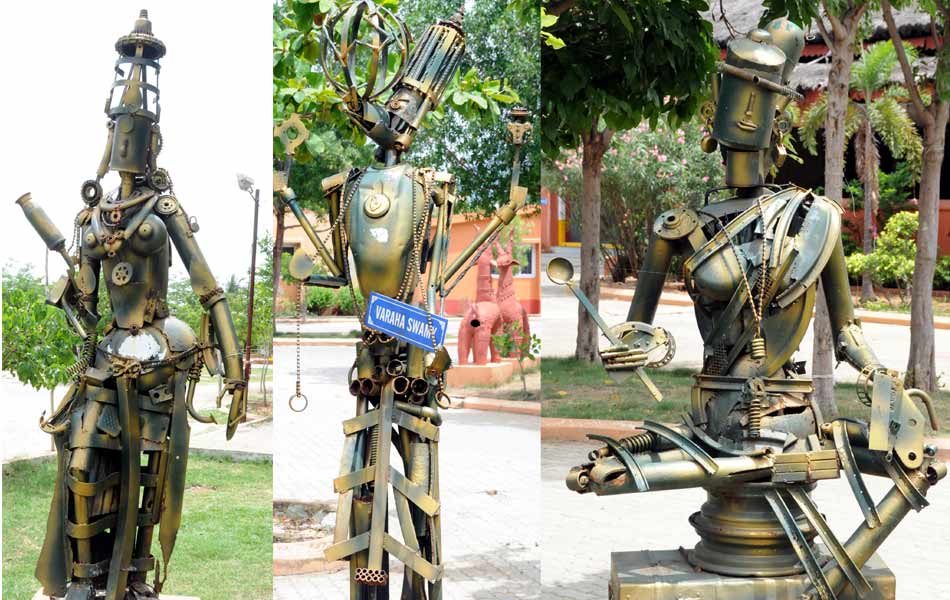 un used iron creates statues1