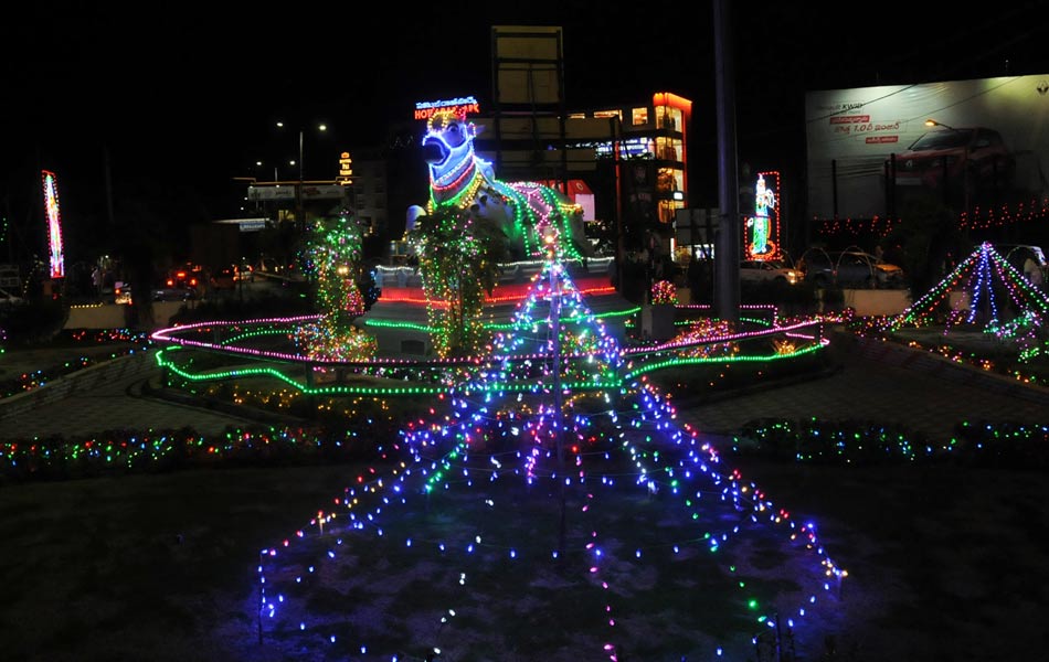 electrical lighting decoration in tirupathi - Sakshi5