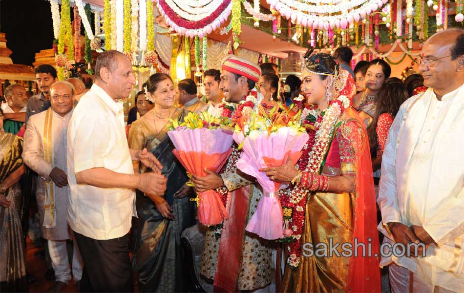 They cheered the wedding ceremony - Sakshi7