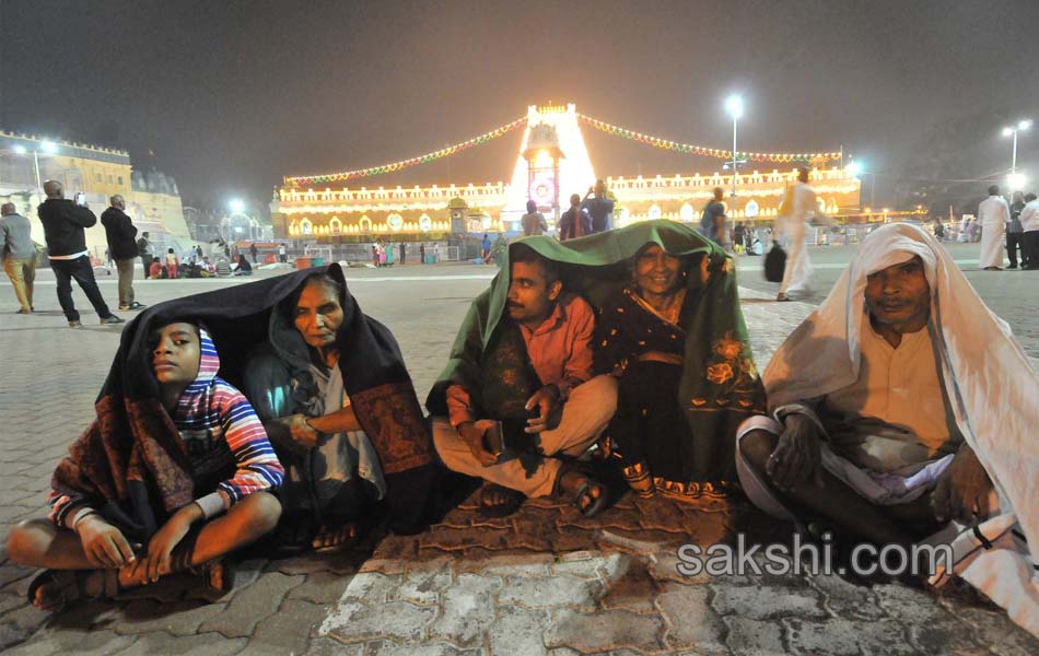 heavy winter in tirumala11