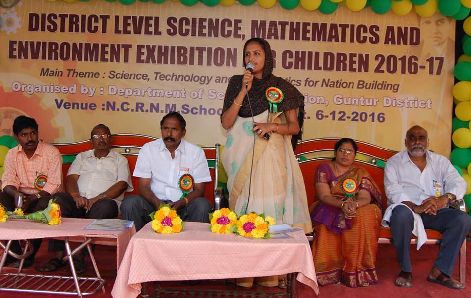 Science fair in tenali11