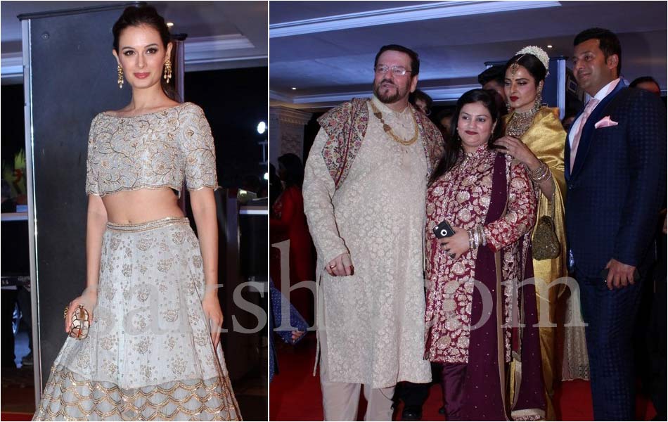 Neil Nitin Mukesh And Rukmini Sahay Reception9