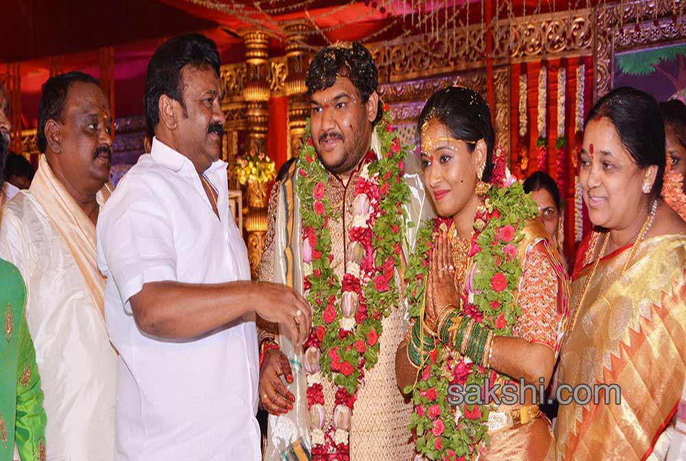 Chinna Srisailam Yadav Daughter Vanaja Wedding14