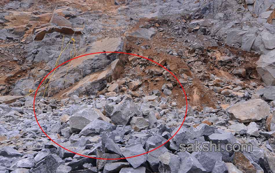 blasting in quarry - Sakshi8