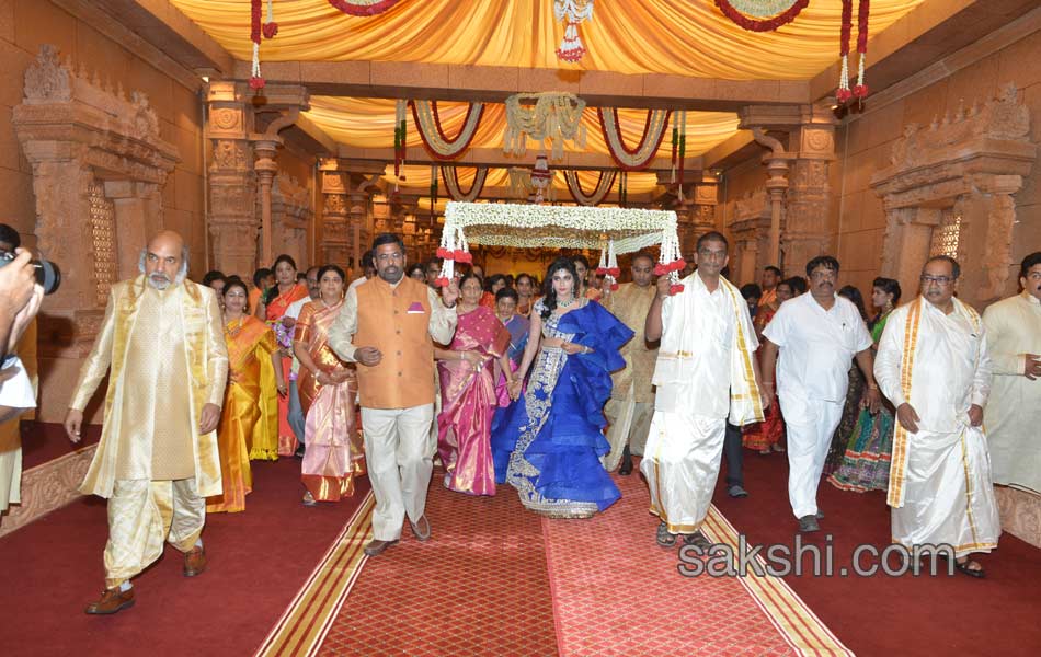 Ramoji Raos Grand Daughter Wedding15