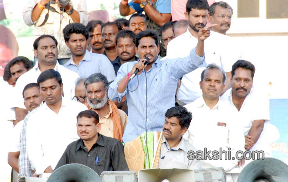 ys jagan samaikya shankaravam yatra in Tirupati - Sakshi1