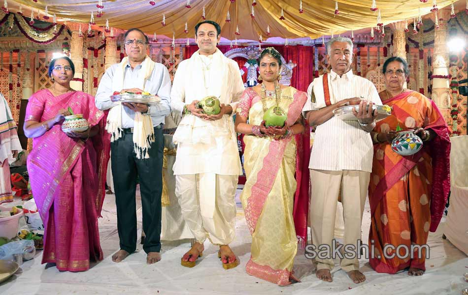 Producer B Prasad s Daughter Marriage - Sakshi34