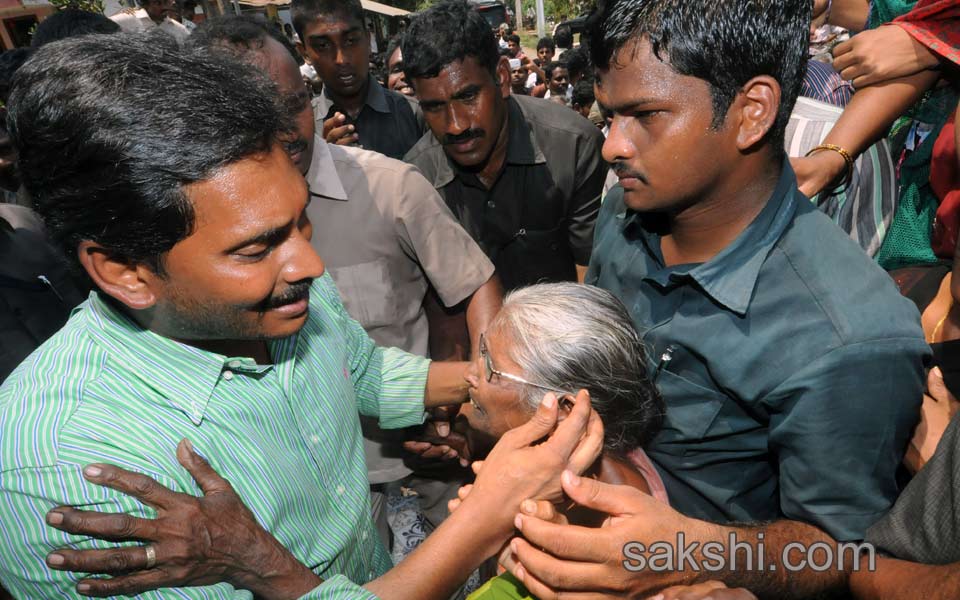 grand response for ys jagan mohan reddy road show - Sakshi12