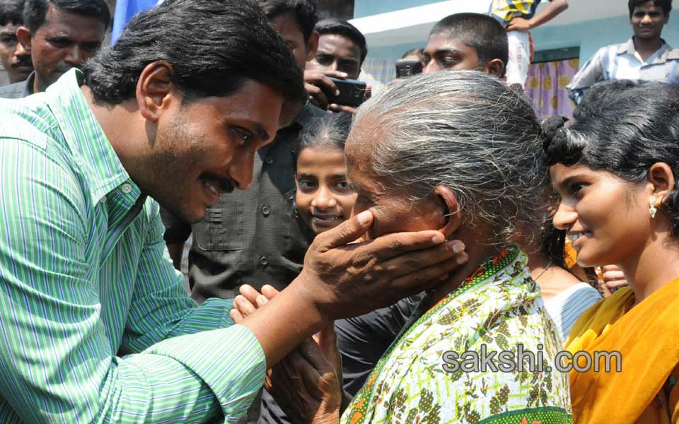 grand response for ys jagan mohan reddy road show - Sakshi14