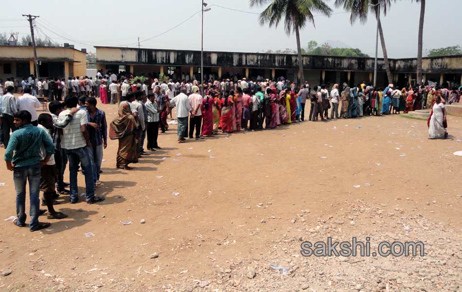 ZPTC MPTC polling at different districts in state - Sakshi14