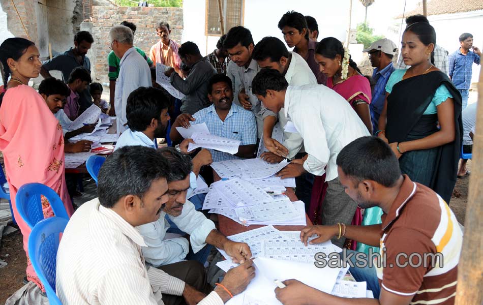 ZPTC MPTC polling at different districts in state - Sakshi19