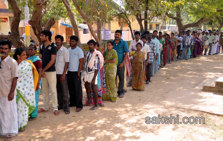 ZPTC MPTC polling at different districts in state - Sakshi26