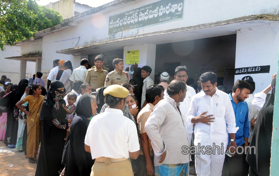 ZPTC MPTC polling at different districts in state - Sakshi40