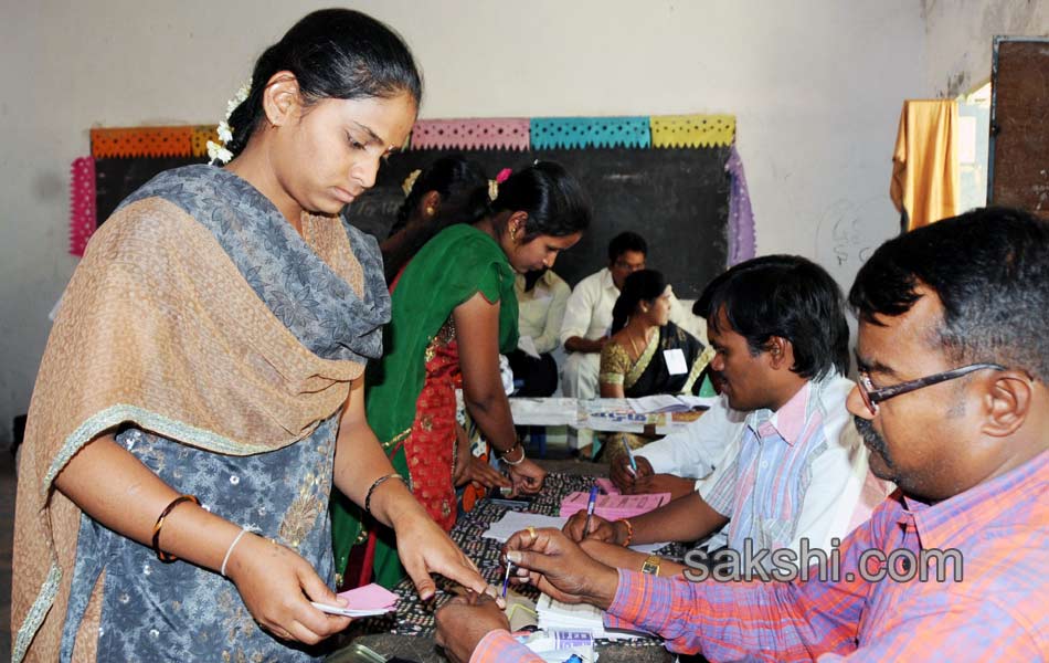 ZPTC MPTC polling at different districts in state - Sakshi52