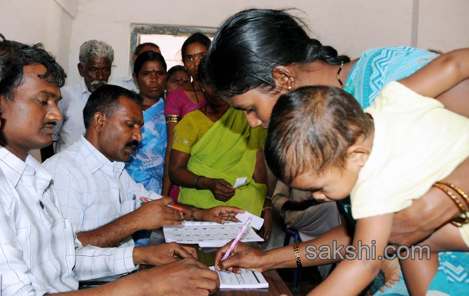 ZPTC MPTC polling at different districts in state - Sakshi55