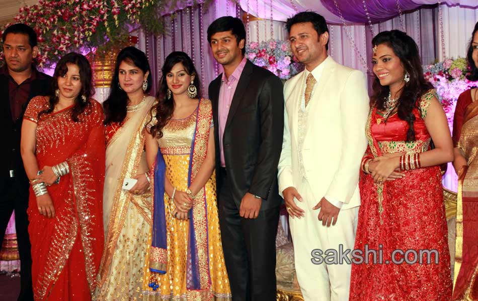 Actor Raja and Amritha wedding - Sakshi1