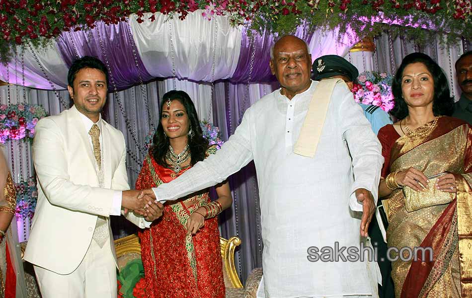 Actor Raja and Amritha wedding - Sakshi12
