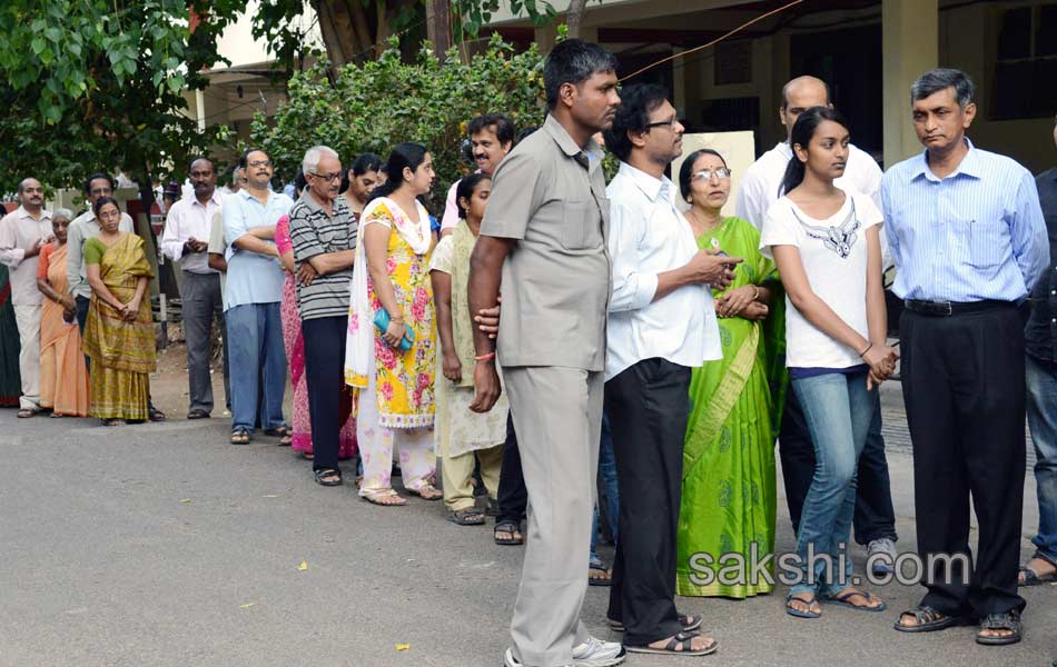MLA MP candets uses their vote rights6