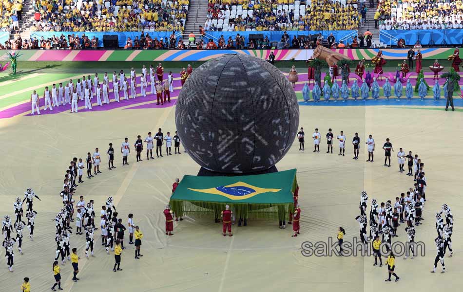 Fifa football world cup 2014 inauguration - Sakshi1