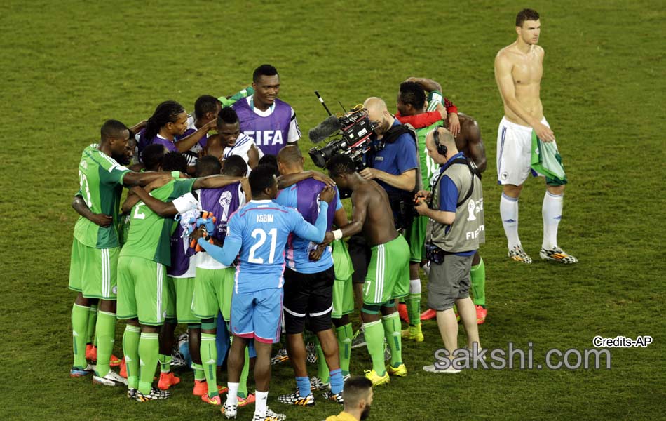 Nigeria celebrates after first World Cup victory in 16 years - Sakshi7