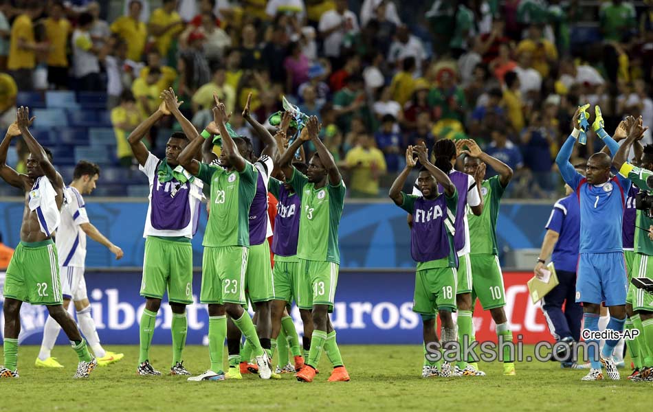 Nigeria celebrates after first World Cup victory in 16 years - Sakshi8