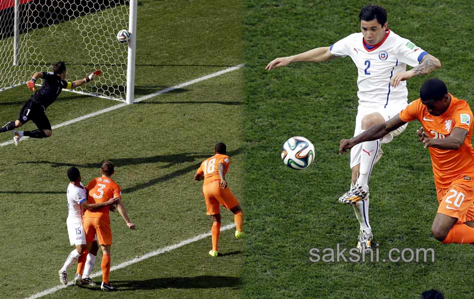 netherlands victory over chille - Sakshi10