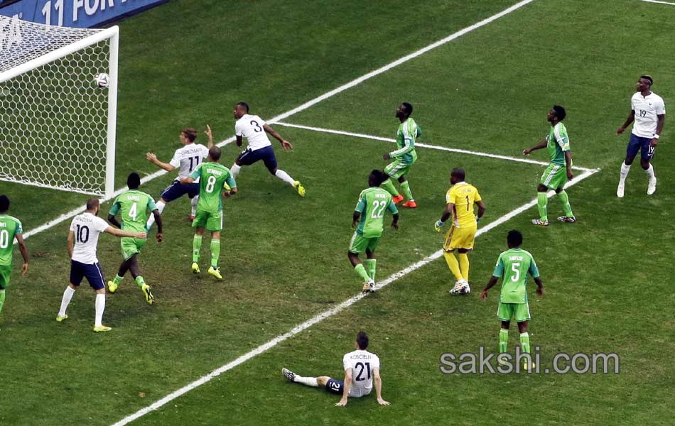 france victory over nigeria - Sakshi1