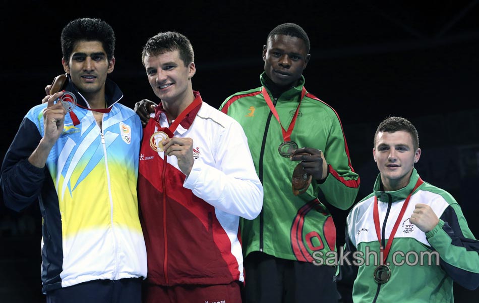 india won gold and silver at common wealth games 20147