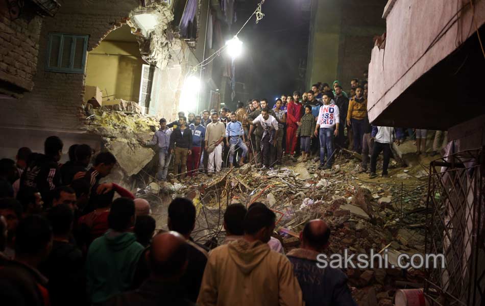 Cairo building collapse kills at least 19 as the search through rubble continues6