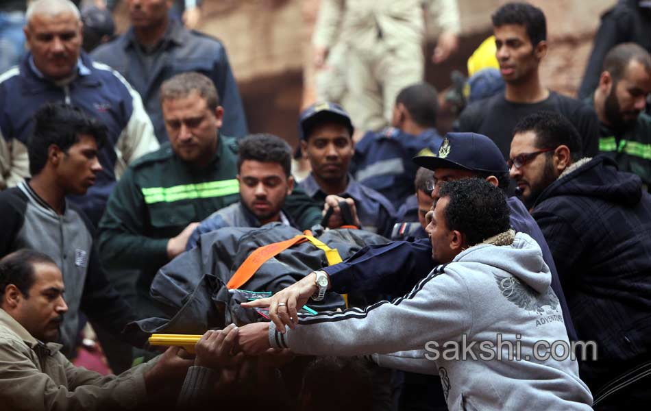 Cairo building collapse kills at least 19 as the search through rubble continues7