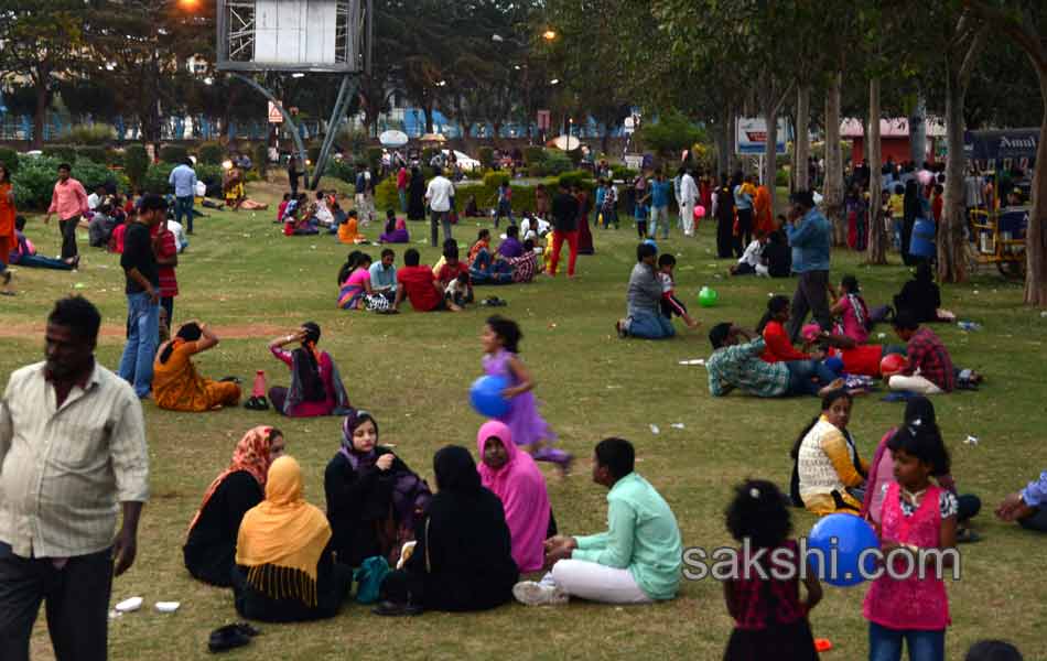 new year josh in hyderbad city - Sakshi10
