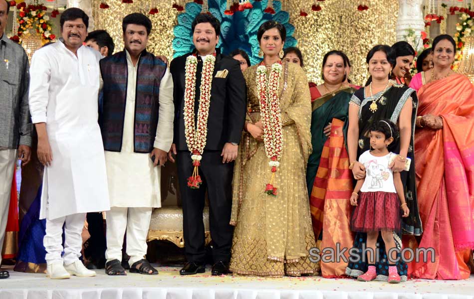Rajendra Prasad Son Wedding Reception6