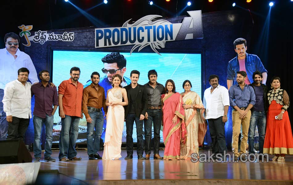 Akhil Akkineni Introduction Movie Launch Function14