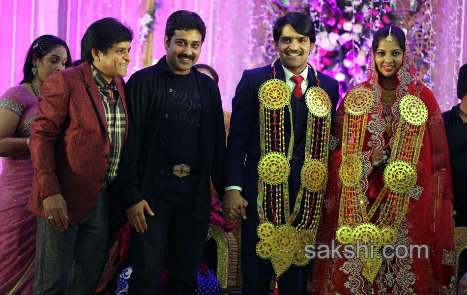 Celebs at Ali Brother Khayyum Wedding Reception - Sakshi12