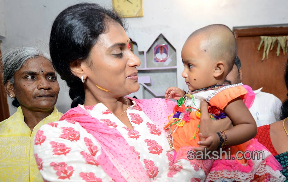 Y S Sharmila Paramarsha Yatra Day 28