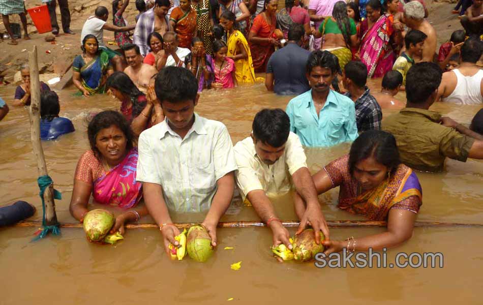 holy pushkaralu comes to eighth day - Sakshi22