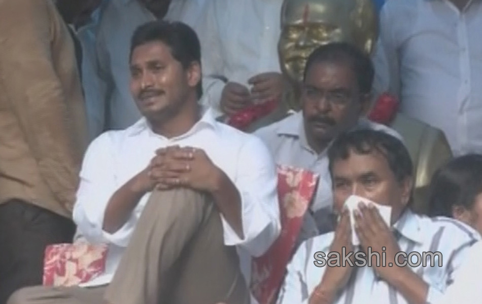YS Jagan mohan Reddy Dharna started for ap special status - Sakshi10